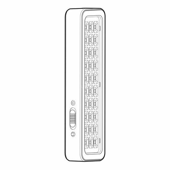 Фото №2 Светильник светодиодный аварийный постоянный DBA-105-0-20  30LED 5ч IP20 (40/1600) ЭРА (Б0044398)