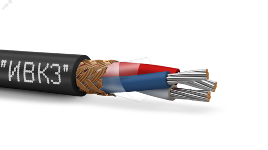 Фото №2 Провод монтажный МКЭШнг(A)-HF 3х2.5  ТРТС