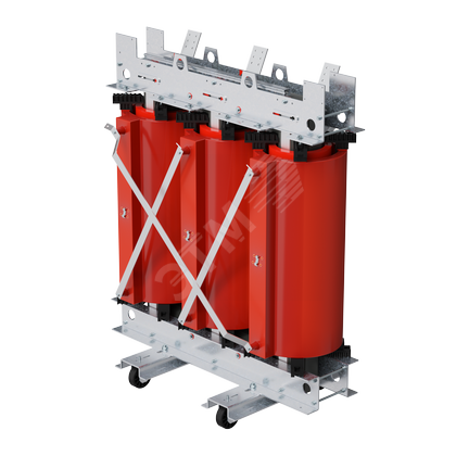 Фото №2 Трехфазный силовой трансформатор с литой изоляцией сухого типа мощностью 3150 кВА  класс напряжения 10/0,4 кВ D/Yn–11, IP (TDA32ADYN1AA000)