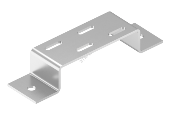 Фото №2 Скоба для крепления лотка осн. 400 S=2мм оцинк. (MT.4020)