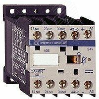 Фото №8 Реле промежуточное 24В DC 2НО+2НЗ 10А CA4KN с пониженным током (CA4KN22BW3)
