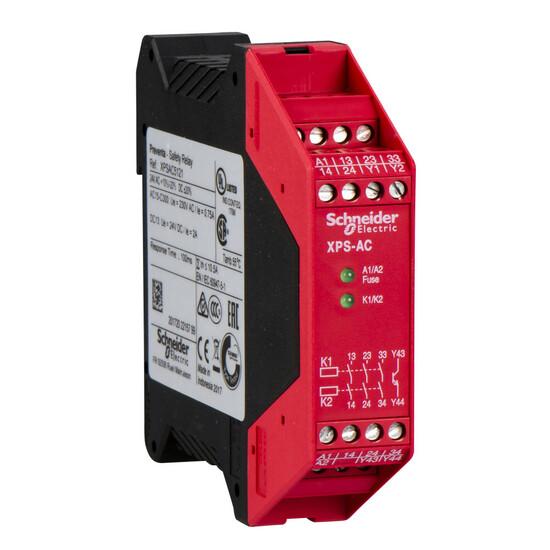 Фото №3 Модуль безопасности категория 3 24V AC/DC (XPSAC5121)
