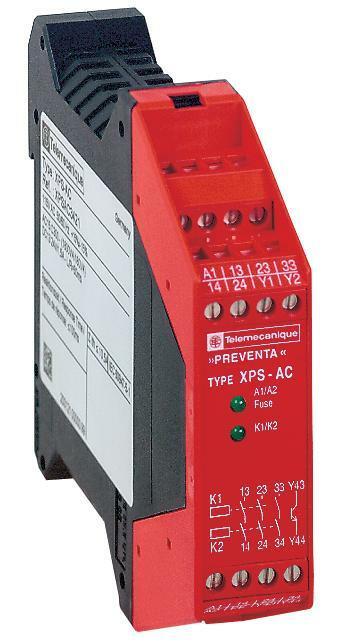 Фото №5 Модуль безопасности категория 3 24V AC/DC (XPSAC5121)