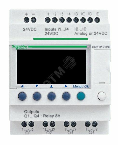 Фото №2 Zelio интеллект.реле 12 I/O 100/240V (SR2B121FU)