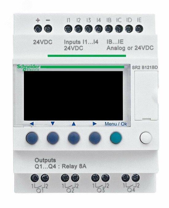 Фото №5 Zelio интеллект.реле 12 I/O 100/240V (SR2B121FU)