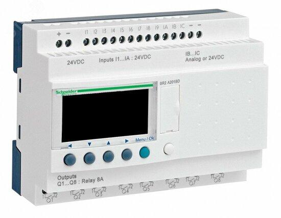 Фото №5 Zelio интеллект.реле 20 I/O 24VDC (SR2A201BD)