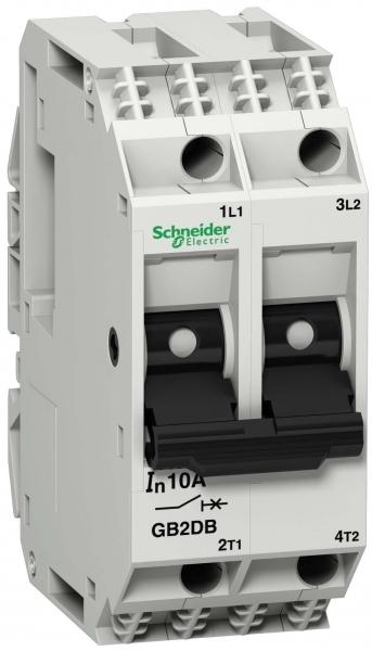 Фото №2 Выключатель автоматический для защиты электродвигателей 2п 2A (GB2DB07)