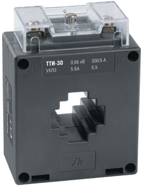 Фото №2 Трансформатор тока ТТИ-30 300/5А 5ВА без шины класс точности 0.5 (ITT20-2-05-0300)