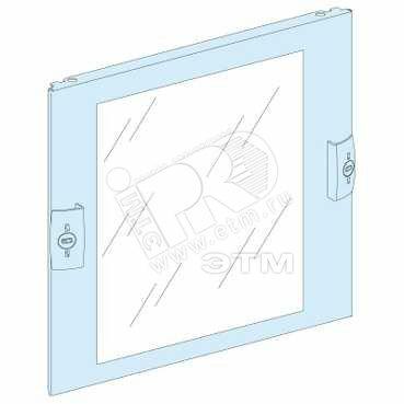 Фото №2 Панель передняя прозрачная 4 модуля (03352)