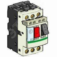 Фото №8 Выключатель автоматический для защиты электродвигателей 6-10А GV2 управление кнопками винтовые зажимы +1но/1нз фронтальный (GV2ME14AE11TQ)
