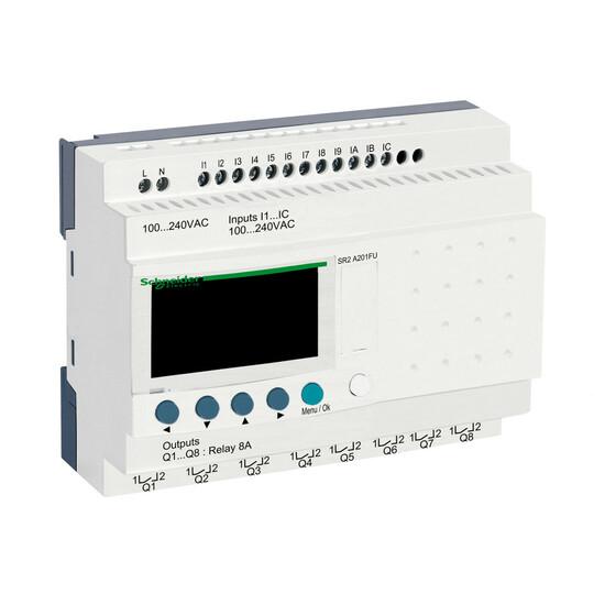 Фото №4 ZelioРеле интеллектуальное 20 I/O 240VAC (SR2A201FU)