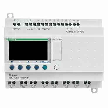 Фото №6 ZelioРеле интеллектуальное 20 I/O 240VAC (SR2A201FU)