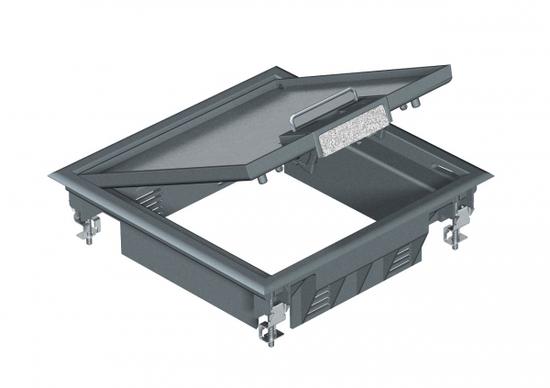 Фото №2 Лючок GES4U (универсальный) 6xModul45 0 (полиамид,серый) (GES4 U 7011)