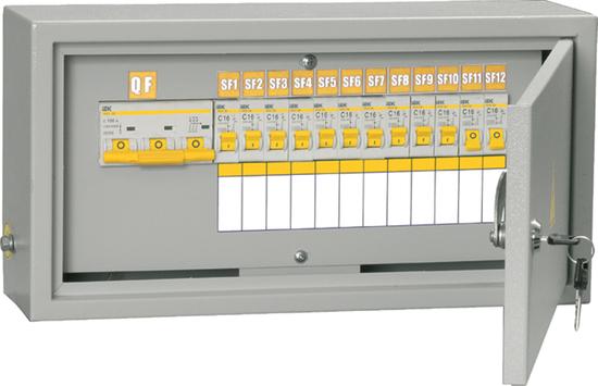 Фото №2 Щит ОЩВ-12 16А (ЩРн) /100А/ IP31 (MSM10-3N-100-12-31)