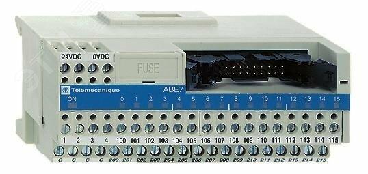 Фото №4 База 16 входов/выходов полярность 0/24В (ABE7H16C21)