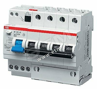 Фото №2 Выключатель автоматический дифференциальный 6 модулей DS204 M AC-C16/0.03 (DS204 M AC-C16/0,0)
