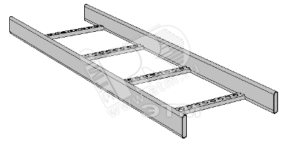 Фото №2 Лоток лестничный 600х60х3000мм горячеоцинкованный (1449411)