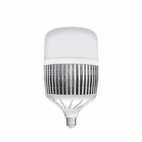 Фото №2 Лампа светодиодная LED 80w 4000К, E27, 6800Лм, переходник E40 в комплекте, T135 IONICH (1112)