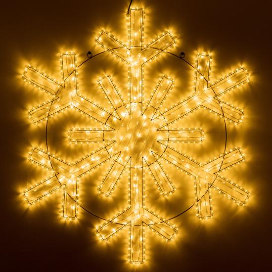 Фото №2 Фигура ARD-SNOWFLAKE-M11-1250x1200-604LED Warm (230V, 36.5W) (Ardecoled, IP65) (034261)