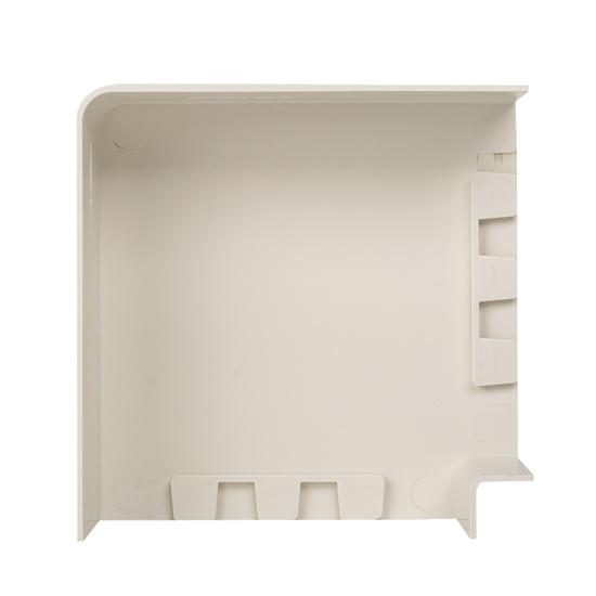 Фото №4 Поворот 90 градусов (100х40) (2 шт) Plast PROxima белый (abw-100-40x2)