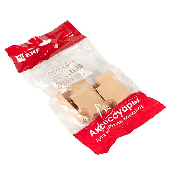 Фото №3 Угол T-образный (25х16) (4 шт) Plast PROxima под светлое дерево (tchl-25-16x4)