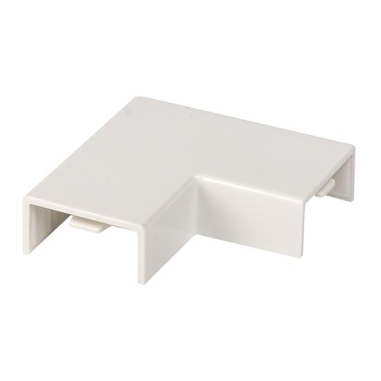 Фото №2 Поворот 90 градусов (20х10) (4 шт) Plast PROxima белый (abw-20-10x4)