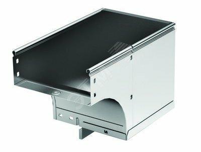 Фото №2 Угол CDSS 90 вертикальный внешний переходник левосторонний основание 400 H100 крепежные элементы и соединительные пластины (37126KZL)