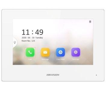 Фото №2 Видеодомофон IP сенсорный цветной (DS-KH6320-LE1/White(B))