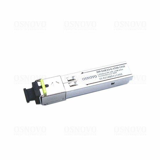 Фото №2 Оптический SFP Модуль (SFP-S1SC13-G-1550-1310)