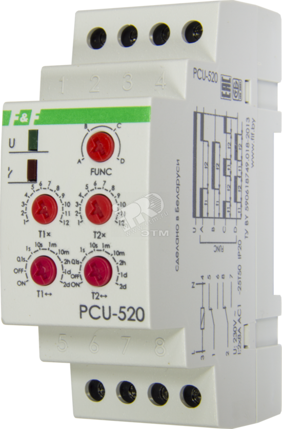 Фото №2 Реле времени PCU-520 (EA02.001.012)