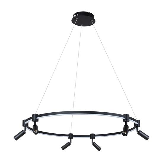 Фото №2 Подвесная люстра Arte Lamp RING A2186SP-1BK (A2186SP-1BK)