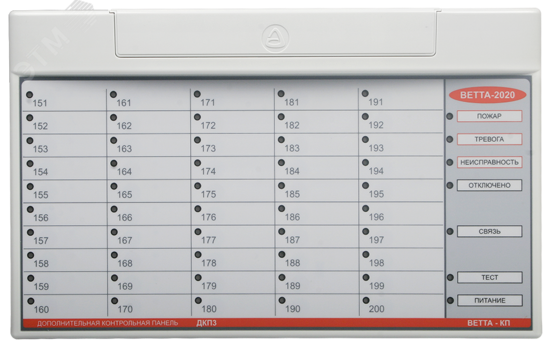 Фото №2 Панель дополнительная контрольная Версет ВЕТТА-ДКП-3 (ВЕТТА-ДКП-3)