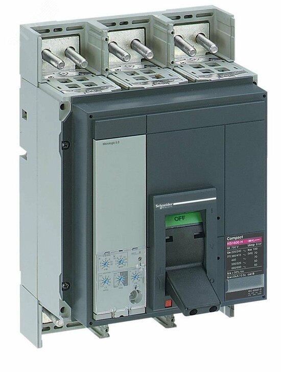 Фото №6 Выключатель NS1600 H 3p + MicroLogic 5.0A в сборе (33368)