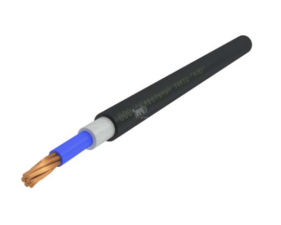 Фото №2 Кабель силовой ППГнг(А)-HF 1х35мк (N)-0.66 многопроволочный синий (барабан)