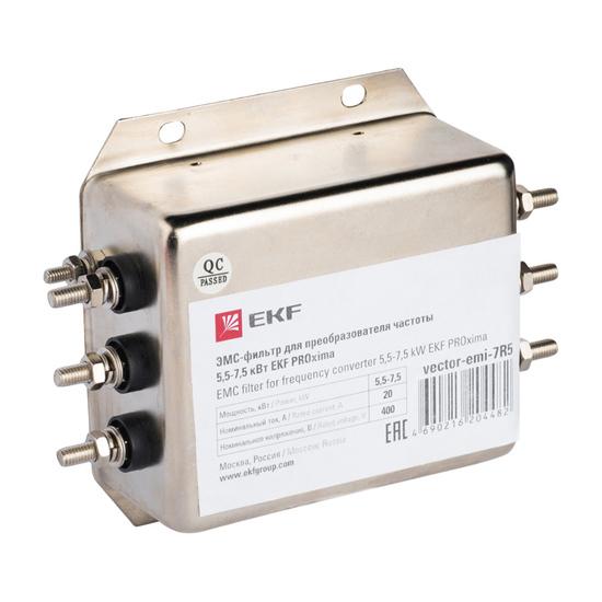Фото №2 ЭМС-фильтры для преобразователя частоты 0.75-1.5 кВт (vector-emi-1R5)