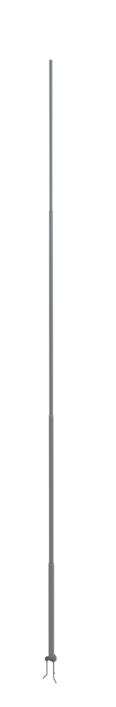Фото №2 Мачта молниеприемная секционная активная алюминиевая ММСАА-18 L=18м (4 места) Al EKF PROxima (mmsaa-18)