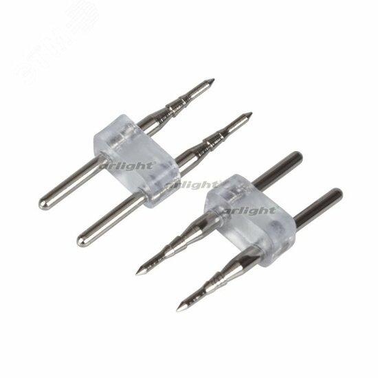 Фото №2 Силовой коннектор ARL-2pin-Mini (16x8mm) (ARL, Металл) (021552)