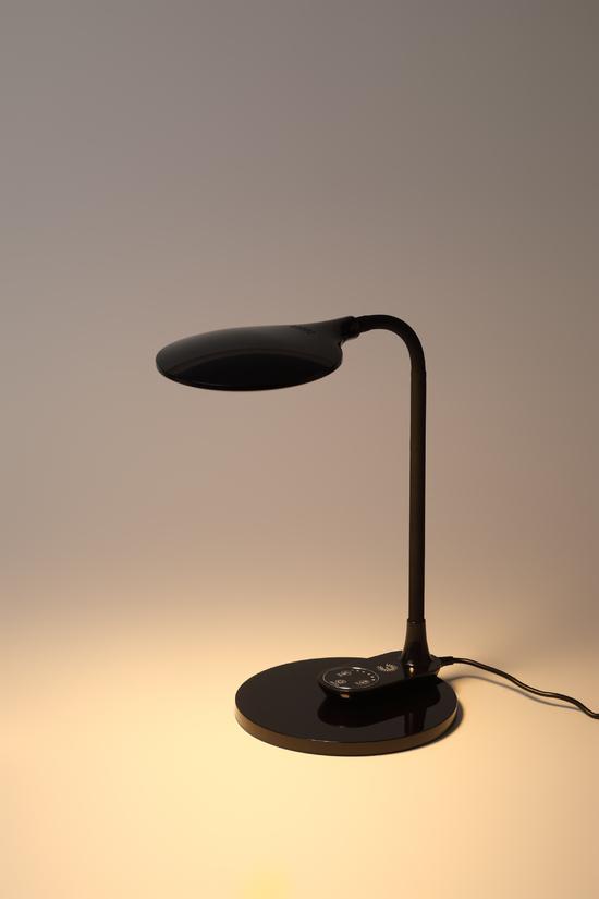 Фото №6 Светильник настольный светодиодный NLED-498-10W-BK светодиодный с основанием черный ЭРА (Б0052775)