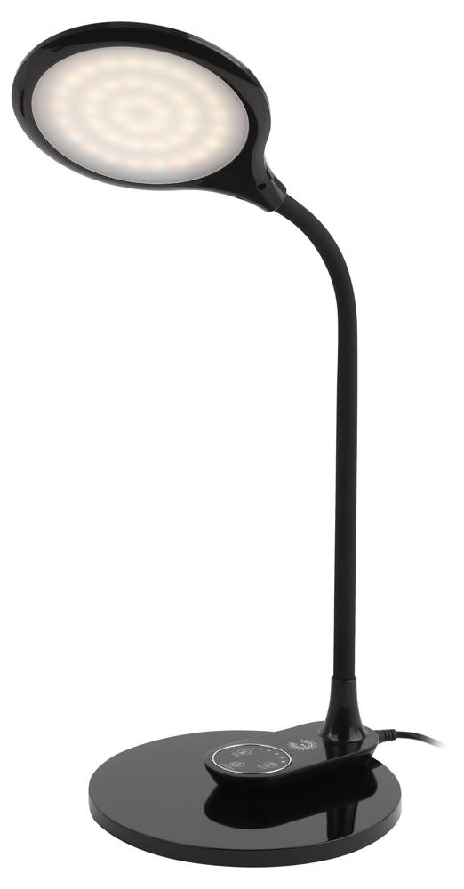 Фото №8 Светильник настольный светодиодный NLED-498-10W-BK светодиодный с основанием черный ЭРА (Б0052775)