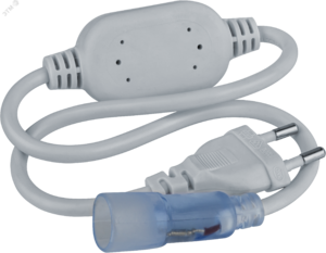 фото Драйвер NLS-power cord-2835-220V-NEONLED360 IP65 (14053 NLS)