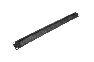 фото Органайзер кабельный горизонтальный со щеткой 19' 1U черный (ГКО-Щ-1-9005)