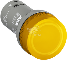 фото Лампа CL2-502Y желтая со встроенным светодиодом? (1SFA619403R5023)