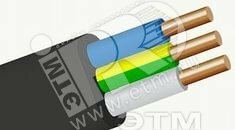 фото Кабель силовой ВВГ-Пнг(А)-LSLTx 3х4 (N.PE)-0.660 однопроволочный (бухта)