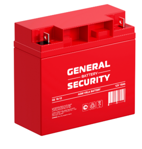 фото Аккумулятор GS 12В 18Ач (GS18-12 GENERAL SECURITY)