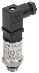фото Преобразователь давления PPT10 0,5% 0-16Бар 0-10В G1/4 Mini 4-pin ONI (PPT-G-ST-016-0-10-1-1)