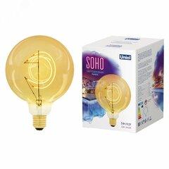 фото Лампа светодиодная SOHO LED-SF02-5W/SOHO/E27/CW GOLDEN GLS77GO Золотистая колба Филамент в форме месяца (UL-00007625)