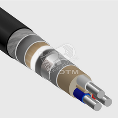фото Кабель силовой ААБл-10к 3х95(ож) однопроволочный ТРТС
