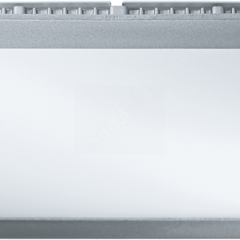 фото Светильник светодиодный ДВО-19w 4000К 1400Лм квадратный slim серебро (94459 NLP-S1)