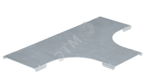 фото Крышка на Т-образный ответвитель 200, R300, 1,0 мм, нержавеющая сталь AISI 304 (IKLTV3200C)