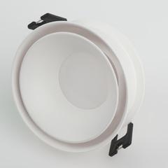 фото Встраиваемый светильник декоративный KL94 WH MR16/GU5.3 белый, пластиковый (MR16/GU5.3 в комплект не входит) ЭРА (Б0054378)
